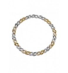 Колие “Rank“ - родий +...