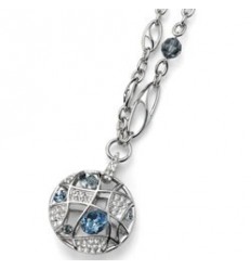 Колие “Temper` - родий +...