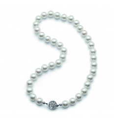 Колие  “Pearl“ - бели перли...