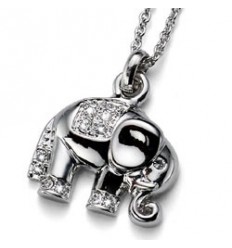 Колие “Suerte“ - родий +...