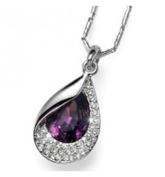 Колие “Hidden“ - родий +...