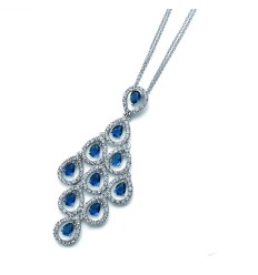 Колие “Diva“ - родий. +...