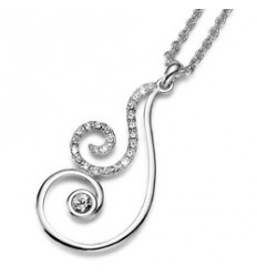 Колие  “Wend` - родий +...