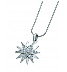 Колие “Sissy“ - родий +...