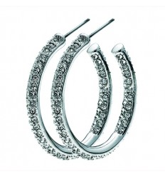 Обици “Fiesta“ - родий +...