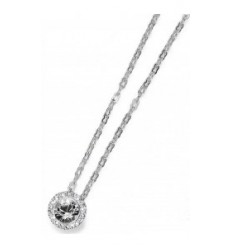 Колие “More Basic“ - родий...