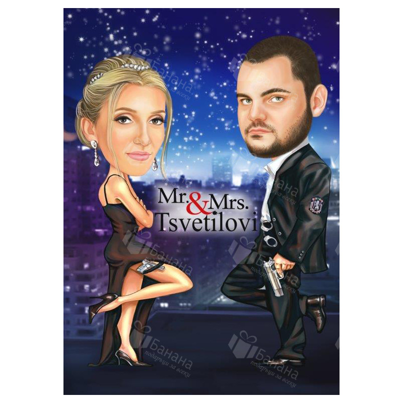 Карикатура за годишнина