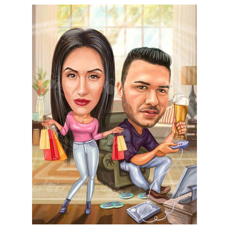 Карикатура за годишнина