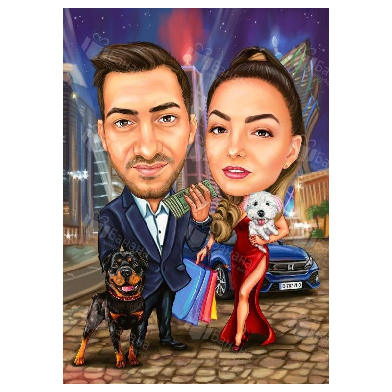 Карикатура за годишнина