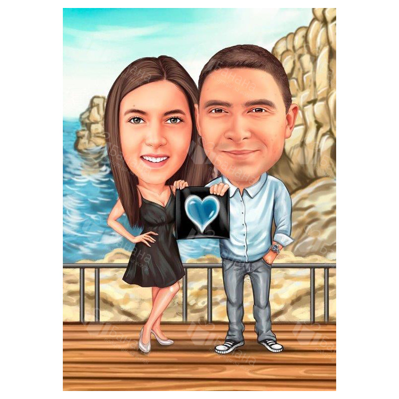 Карикатура за двама