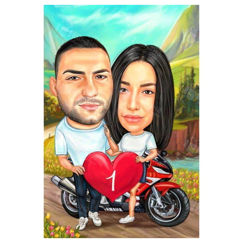 Карикатура за двама