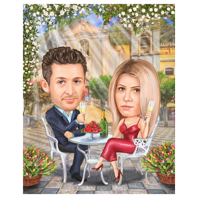 Карикатура за двама