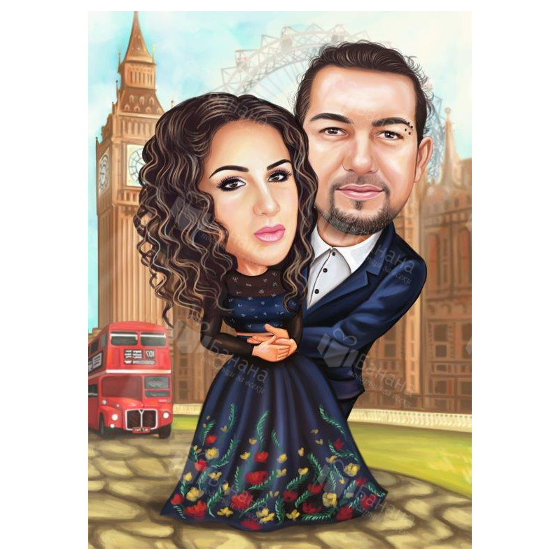 Карикатура за двама