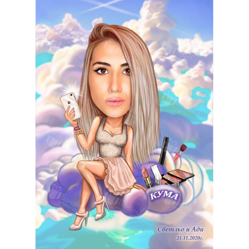 Карикатури на жени