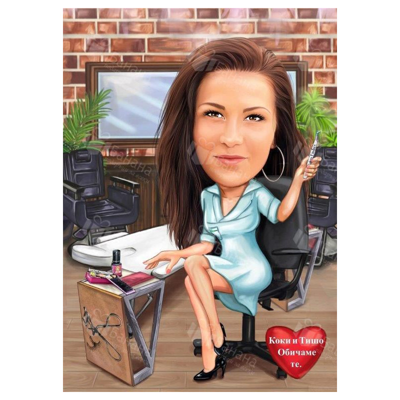 Карикатури на жени