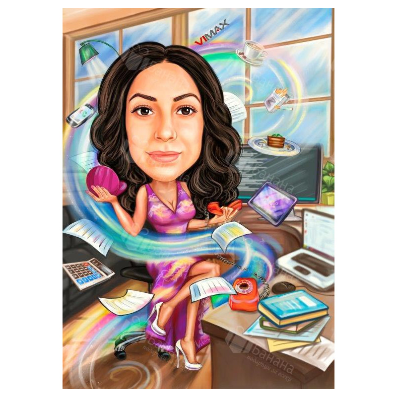 Карикатури на жени