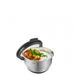 GEFU Стоманена купа с капак...