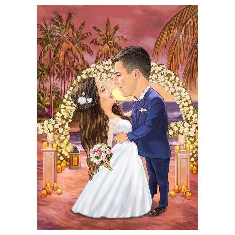 сватбени карикатури