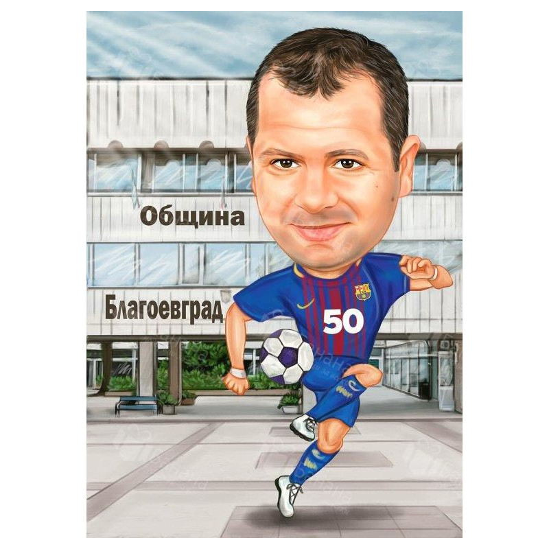 Футболни карикатури • Banana