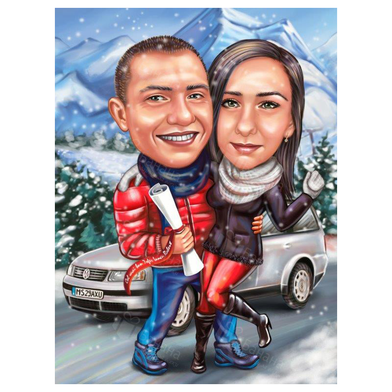 Коледна карикатура