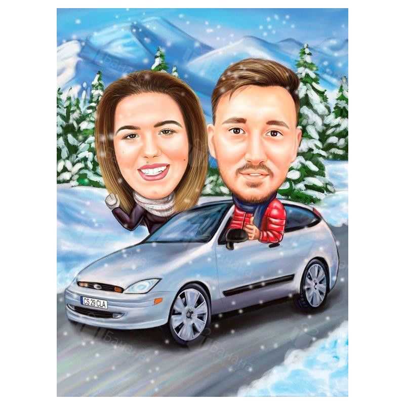 Коледна карикатура