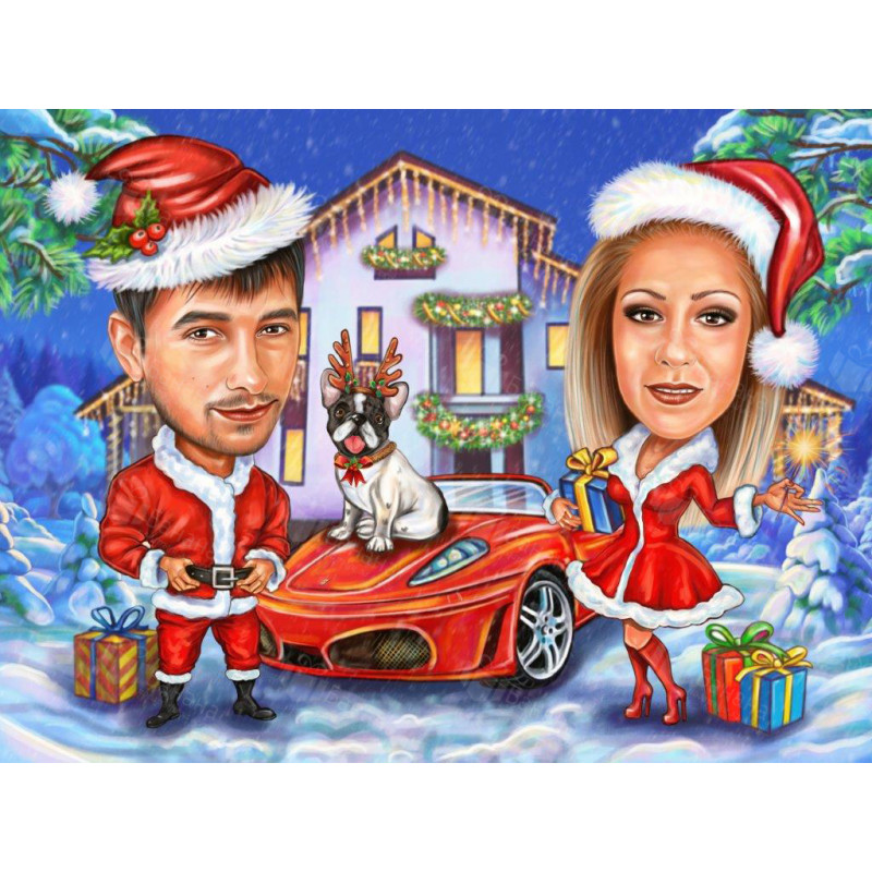 Коледна карикатура