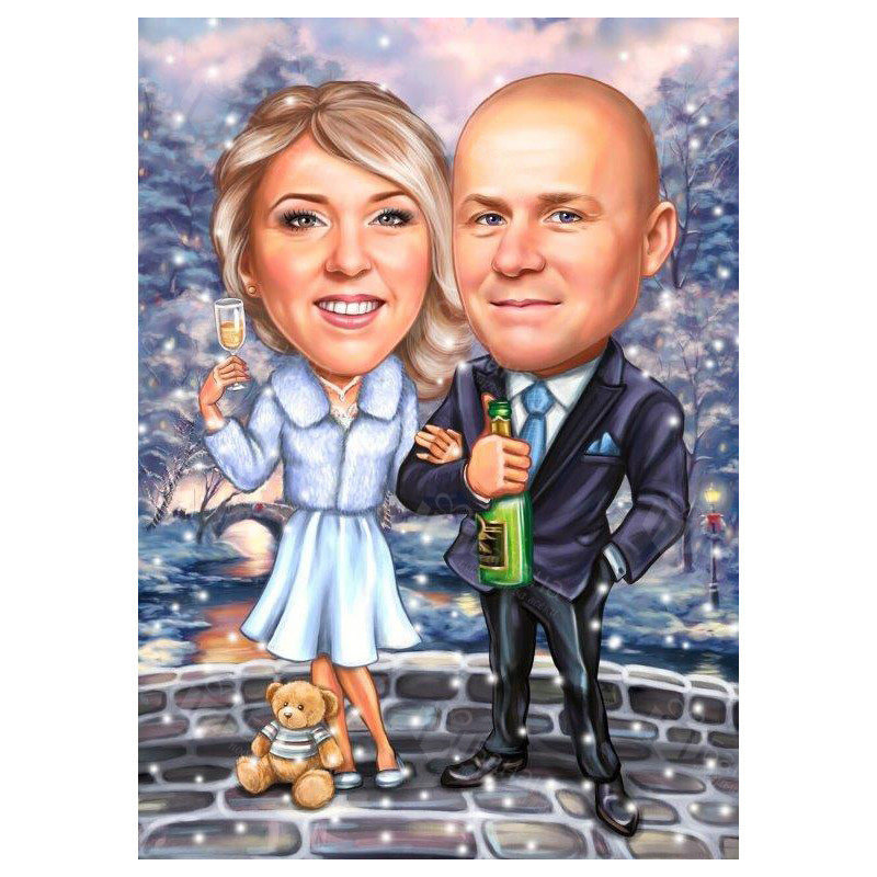 Коледна карикатура