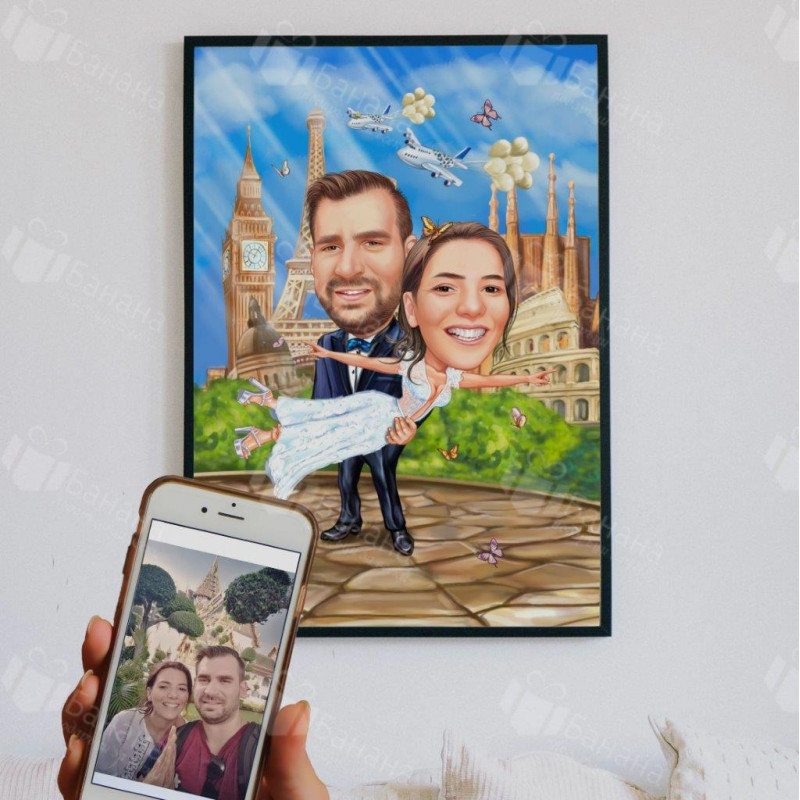 сватбени карикатури