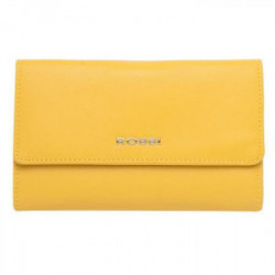 Дамски жълт портфейл - ROSSI