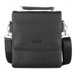 Мъжка черна чанта - SILVER...