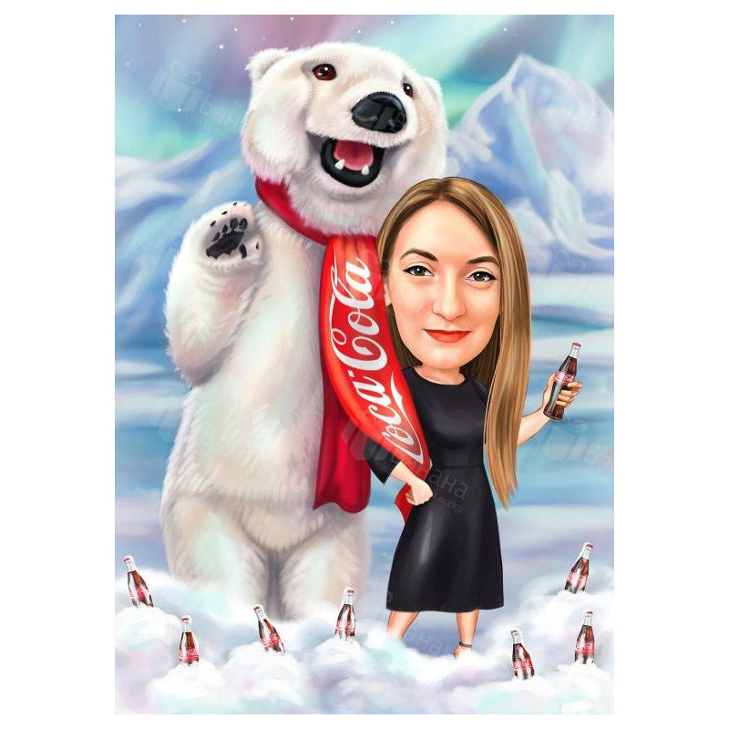 зимна карикатура