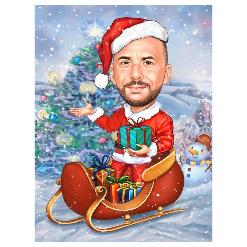 Коледна карикатура