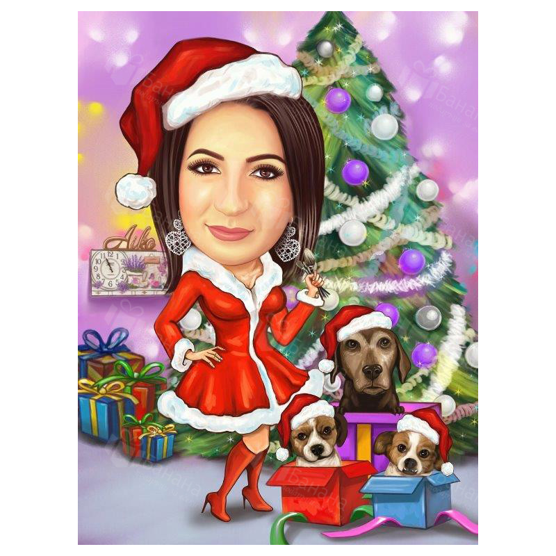 Коледна карикатура