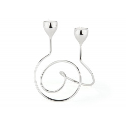 ZILVERSTAD Двоен свещник...