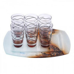 Поднос Black Beauty + 6...