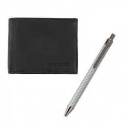 Комплект мъжки портфейл и...