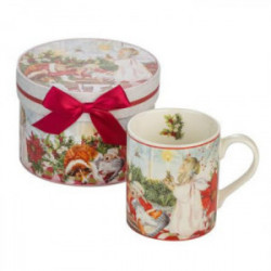 Коледна чаша с ангелче