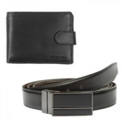 Комплект портфейл и колан...
