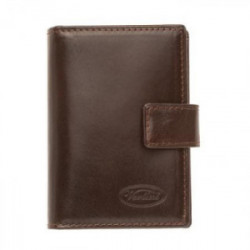 Визитник Vertini - тъмно кафяв