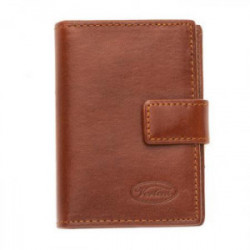 Визитник Vertini - кафяв