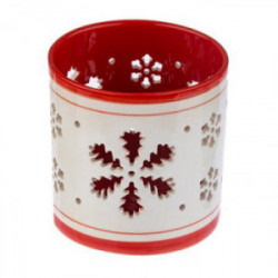 Свещник  снежинки