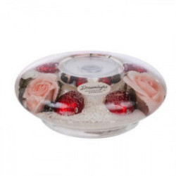 Стъклен свещник Valentina