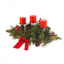 Коледен свещник - троен