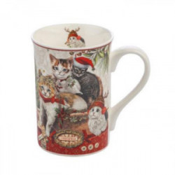 Коледна чаша - Коледни котета