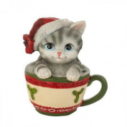 Коте в чаша