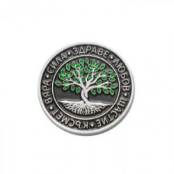 Монета с девиз