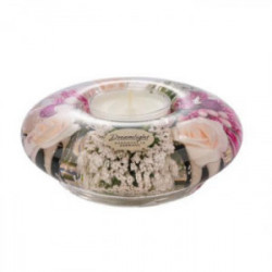 Стъклен свещник Little Rose