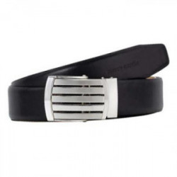 Мъжки колан - черен Pierre...