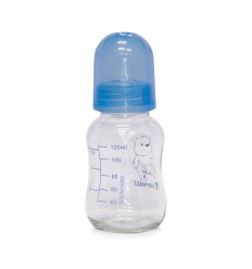 Стъклено шише 120 мл.