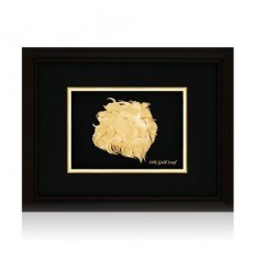 Златна картина лъв